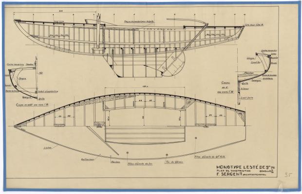 PLAN DE CONSTRUCTION - MONOTYPE LESTE (1946)