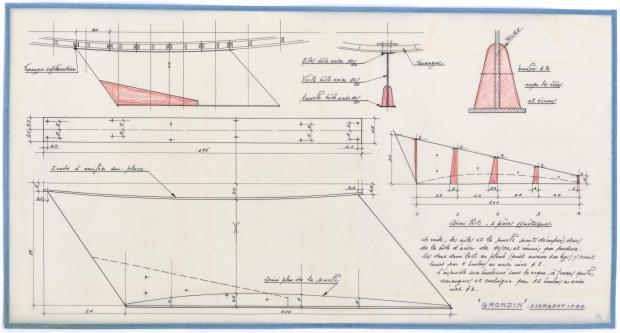 PLAN DE DERIVE/QUILLE - GRONDIN (1946)