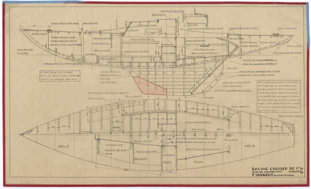 PLAN DE CONSTRUCTION - RACING CRUISER (1946)