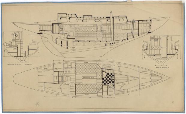 PLAN D&#039;AMENAGEMENT  - LOTTE 2 (1947)