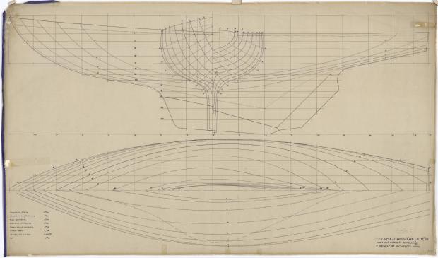 PLAN DE COQUE - ELOISE (1949)