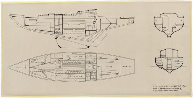 PLAN D&#039;AMENAGEMENT  - ELOISE (1949)