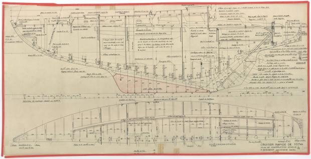 PLAN DE CONSTRUCTION - AOUFA (1951)