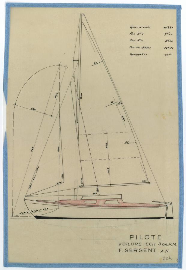 PLAN GENERAL - PILOTE (1951)