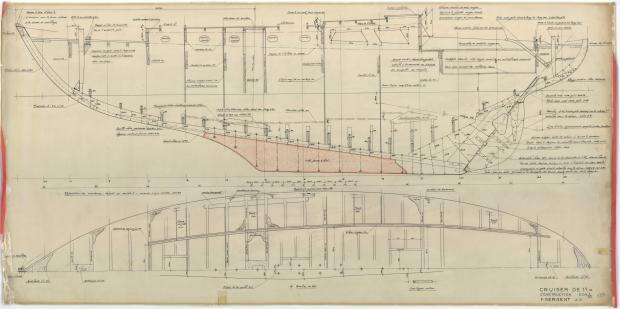 PLAN DE CONSTRUCTION - BLEIZ MOR (1952)