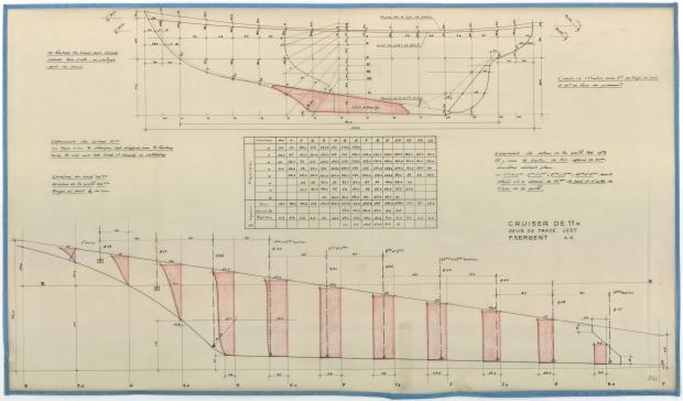 PLAN DE DERIVE/QUILLE - BLEIZ MOR (1952)