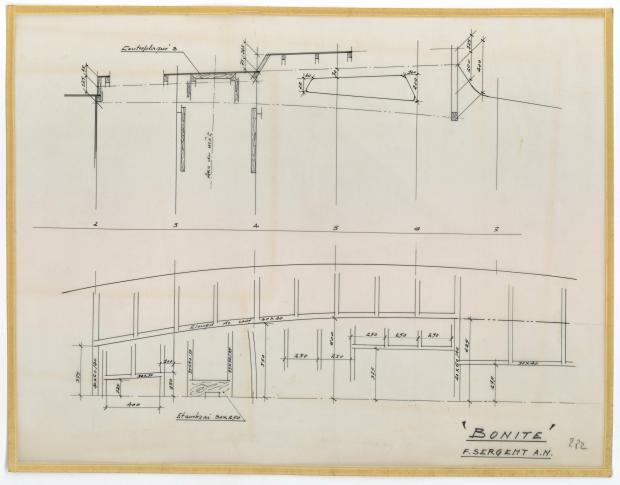 PLAN DE PONT - BONITE  (1952)