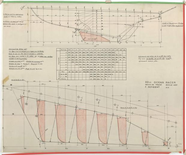 PLAN DE DERIVE/QUILLE - Gemora (1953)