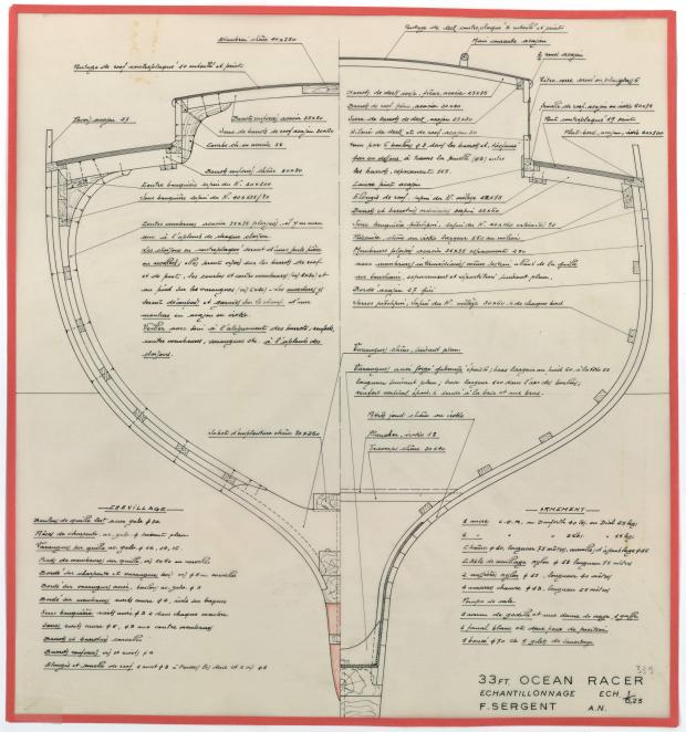 PLAN DE CONSTRUCTION - Gemora (1953)