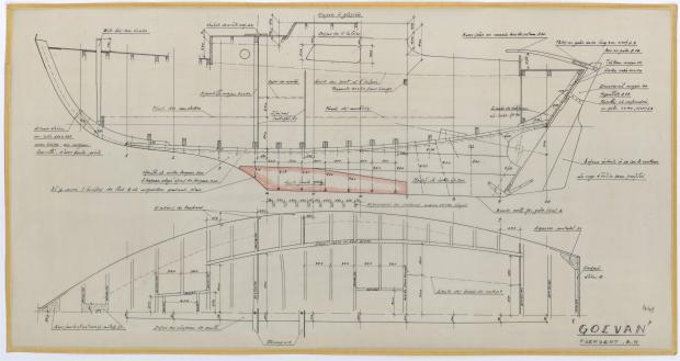 PLAN DE CONSTRUCTION - GEOEVAN (1956)