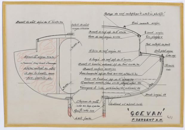 PLAN DE CONSTRUCTION - GEOEVAN (1956)