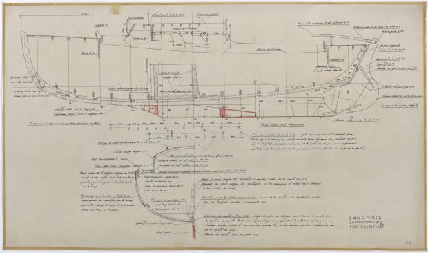 PLAN DE CONSTRUCTION - CANCHOIS (1956)