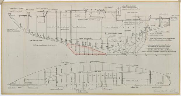 PLAN DE CONSTRUCTION - CRUISER de 10 m (1956)