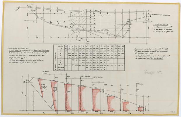 PLAN DE CONSTRUCTION - CRUISER de 10 m (1956)