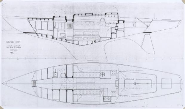 PLAN D&#039;AMENAGEMENT  - ELOISE II (1957)