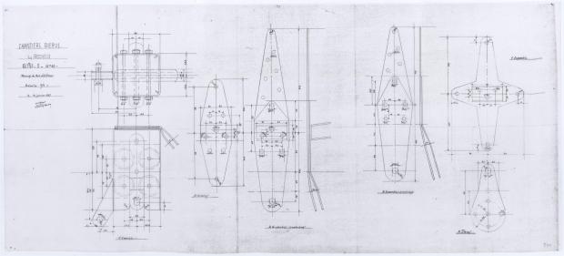 PLAN DE VOILURE/GREEMENT - ELOISE II (1957)