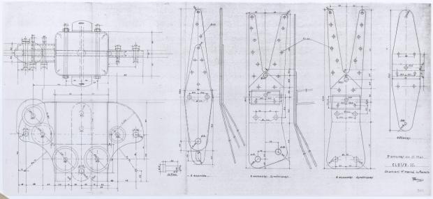 PLAN DE VOILURE/GREEMENT - ELOISE II (1957)