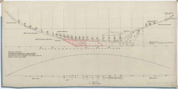 PLAN DE CONSTRUCTION - CRUISER RAPIDE DE 13,75 m à dérive (1959)