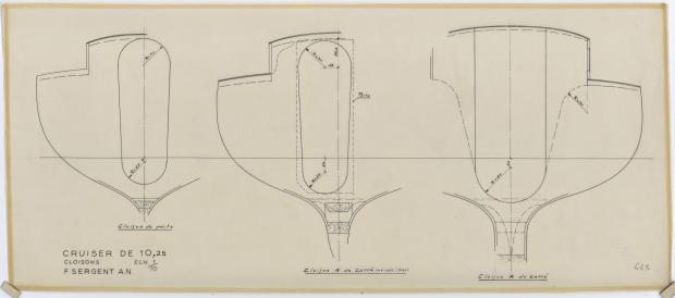 PLAN DE CONSTRUCTION - TALLY-HO CRUISER 10,25 m  (1960)