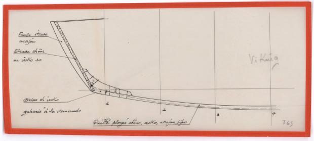 PLAN DE CONSTRUCTION - VICKING  5,90 m (1960)