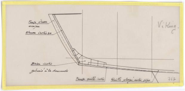 PLAN DE CONSTRUCTION - VICKING  5,90 m (1960)