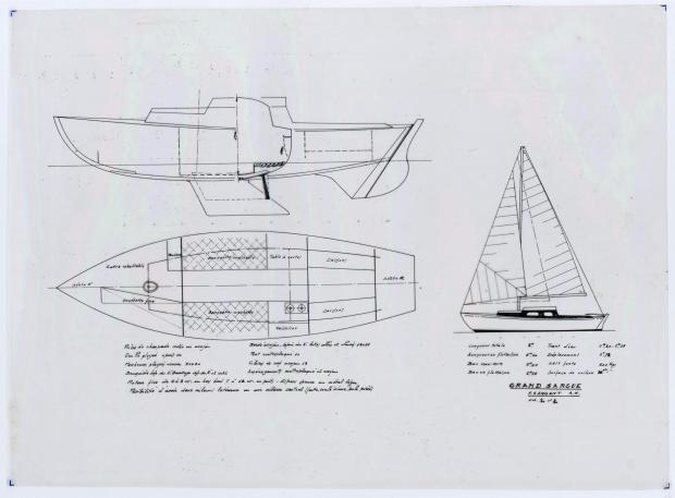 PLAN GENERAL - LE GRAND SARGUE  (1961)