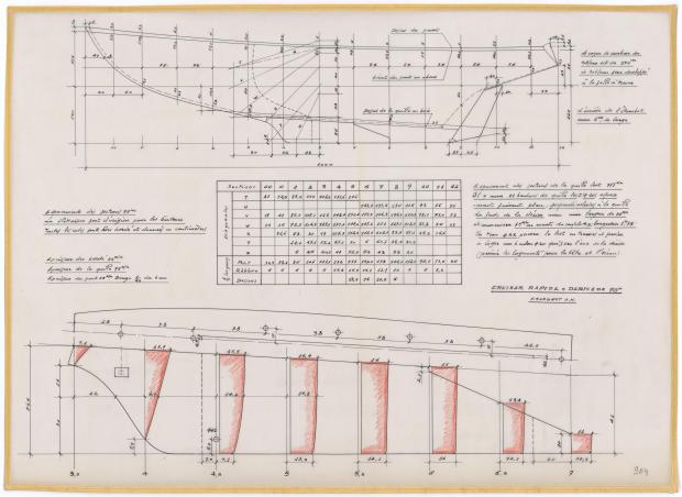 PLAN DE CONSTRUCTION - CRUISEUR RAPIDE 10 M (1963)