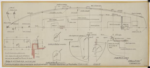 PLAN DE PONT - Shelfish  8,75 M (1965)