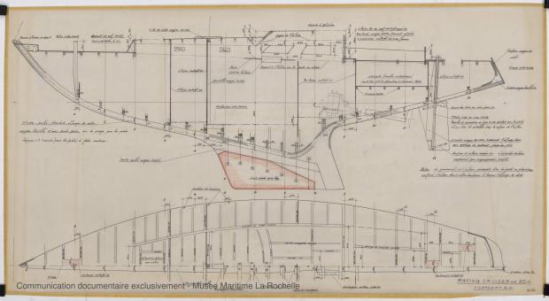 PLAN DE CONSTRUCTION - Gisalnic IV  Racing Cruiser 10 m (1966)