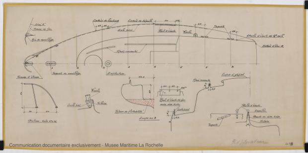 PLAN DE CONSTRUCTION - Explorateur peche promenade 5,76 m (1966)