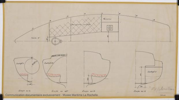 PLAN DE CONSTRUCTION - Explorateur peche promenade 5,76 m (1966)