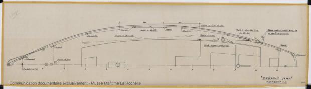 PLAN DE PONT - Dauphin vert  10,00 m (1966)