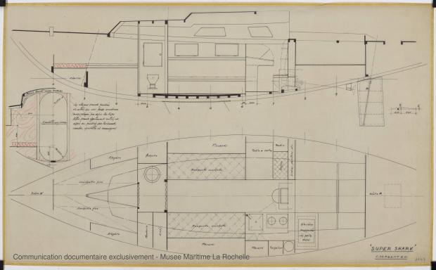 PLAN D&#039;AMENAGEMENT  - Super shark & Squalo (1968)