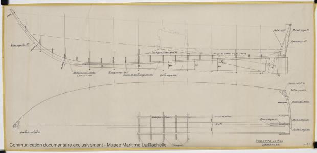 PLAN DE CONSTRUCTION - Fisherman 9,50 Vedette (1969)