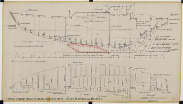 PLAN DE CONSTRUCTION - Cruiser Haute mer 12 m (1969)