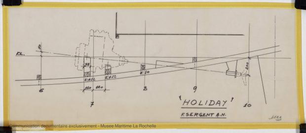 PLAN DE CONSTRUCTION - Holyday 7,50 m (1969)