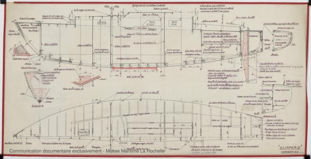 PLAN DE CONSTRUCTION - Clipper II 9 m (1970)