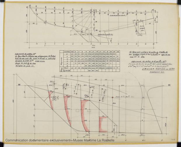 PLAN DE CONSTRUCTION - Agami II Cruiser rapide 10,65 m (1970)