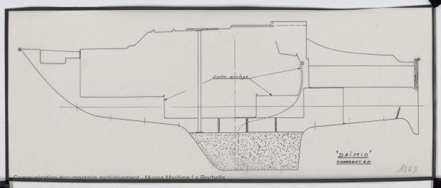 PLAN DE CONSTRUCTION - Daïmio 7 m (1972)