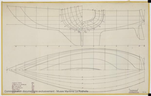 PLAN DE COQUE - Judoka, 8,40 m (1973)