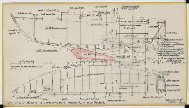 PLAN DE CONSTRUCTION - Pen Coat II   (1975)