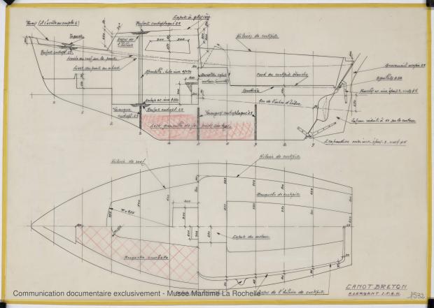 PLAN DE CONSTRUCTION - Canot breton 6,25 m (1975)