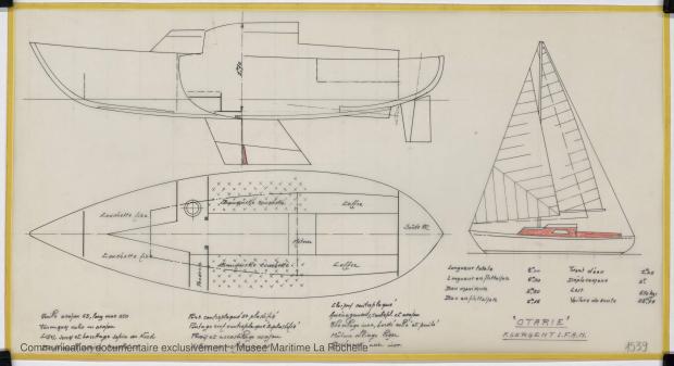 PLAN GENERAL - Otarie  8,00 m (1976)