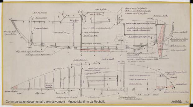 PLAN DE CONSTRUCTION - Otarie  8,00 m (1976)