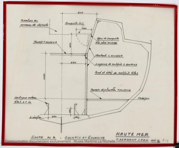 PLAN DE CONSTRUCTION - JAMO HAUTE MER (1977)