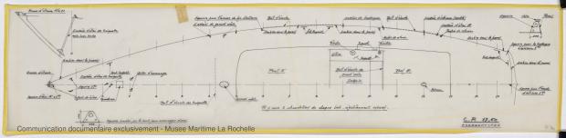 PLAN DE PONT - CRUISER RAPIDE   17,60 M (1977)