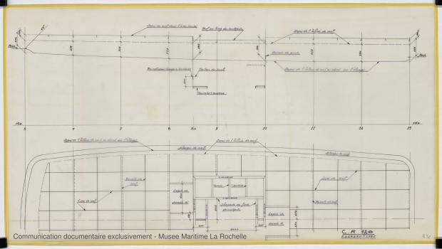 PLAN DE CONSTRUCTION - CRUISER RAPIDE   17,60 M (1977)