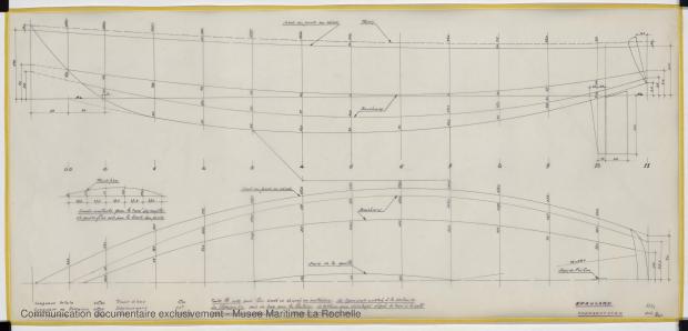 PLAN DE COQUE - Epaulard  12,50 m (1978)