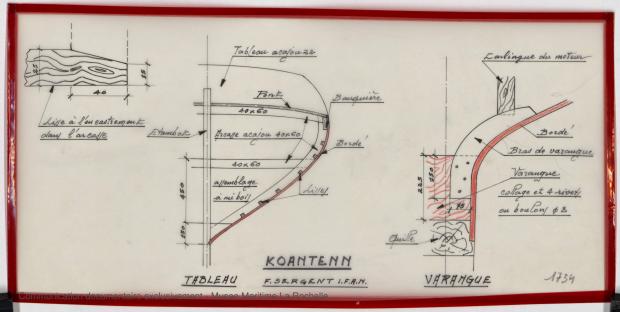 PLAN DE CONSTRUCTION - Koantenn, Chaloupe 8.25 m (1978)