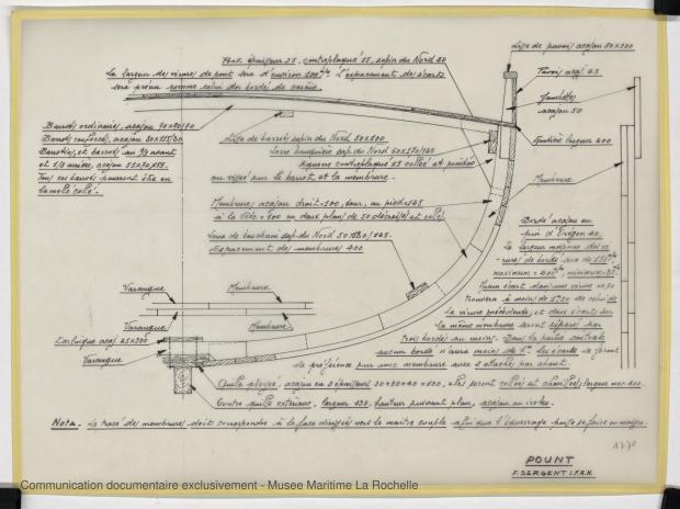 PLAN DE CONSTRUCTION - POUNT  (1979)